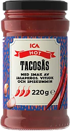 Tacosås Hot 220g ICA