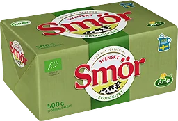 Smör normalsaltat 82% Ekologisk 500g Svenskt Smör från Arla®