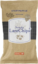 Chips Svartpeppar 200g LantChips
