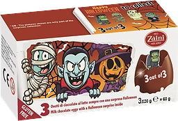 Chokladägg Halloween 3-pack