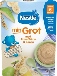 Min Gröt Päron & banan 6 Mån