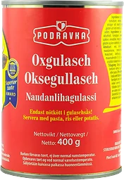 Oxgulasch 400g Podravka