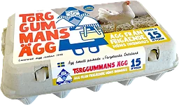 Ägg 15-pack 893g Torggummans Ägg