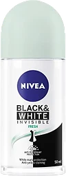 Deodorant Roll on Black & White Fresh 50ml NIVEA
