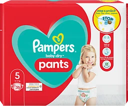 Byxblöjor Baby Dry Pants 5 12-17kg 35-p Pampers