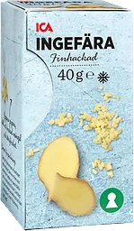 Ingefära hackad fryst 40g ICA