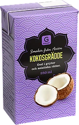 Kokosgrädde 22%