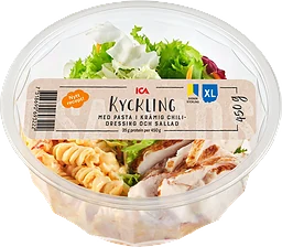 Kycklingsallad med Pasta Chili XL 450g ICA