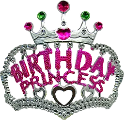 Krona Birthday Princess 12,5x10cm