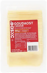 Goudaost skivad 28% 400g ICA Basic