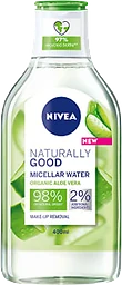 Micellärt Vatten NIVEA Naturally Good Micellar Water 400ml NIVEA