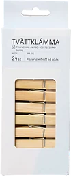Tvättklämma i bambu 24-p ICA