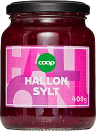 Hallonsylt