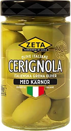 Oliver Cerignola med kärnor 170g Zeta