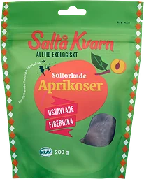 Aprikoser Soltorkade 200g KRAV Saltå Kvarn