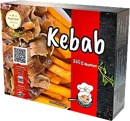 Kebabkött Fryst 360g Royal Foods