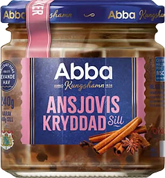 Ansjoviskryddad sill 240g Abba