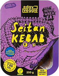 Pulled seitan kebab 250g Edgy Veggie