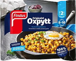 Oxpytt Nötkött Fryst 750g Findus