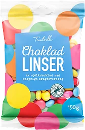 Chokladpåse Chokladlinser 150g Treatville