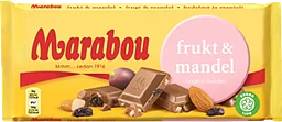 Chokladkaka Frukt & Mandel 200g Marabou