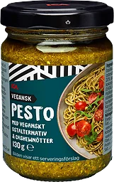 Pesto Basilika med Vegansk Ost 130g ICA