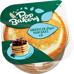 Pannkakor Amerikanska 6-p 240g POP! Bakery