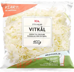 Strimlad Vitkål 400g Klass 1 ICA