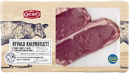 Kalvkotlett ca