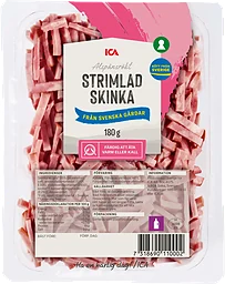 Skinka Strimlad Rökt 180g ICA