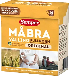 Må Bra Välling Fullkorn 510g Semper