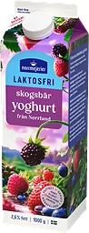 Fruktyoghurt Skogsbär Laktosfri 2,6% 1000g Norrmejerier