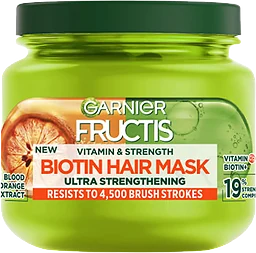 Inpackning Vitamin & Strength Biotin 320ml Fructis