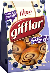 Blåbär/vanilj Gifflar