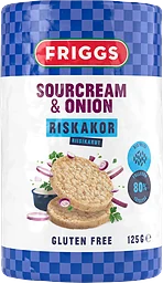 Riskakor Sourcream & Onion 125g Friggs