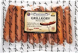 Grillkorv med tunt skinn 700g Hemgården