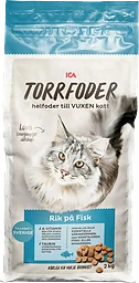 Torrfoder Katt Fisk 2000g ICA