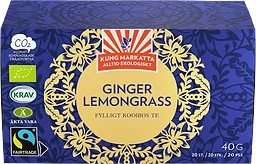 Rooibos Ingefära & citron 20-p KRAV Kung Markatta