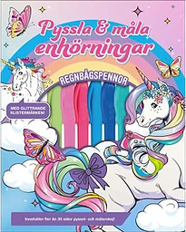 Pyssla och måla enhörningar