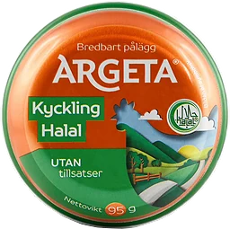 Kycklingpastej Halal 95g Argeta