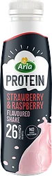 Jordgubb Hallon Proteinshake