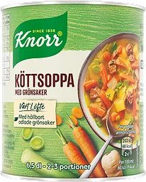 Köttsoppa med Grönsaker 2-3 Port