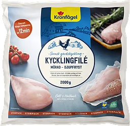 Kycklingfilé mörad
