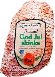 Julskinka Rimmad ca 2000g Hemgården