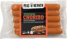 Korv chorizo vegan 250g Peas of Heaven
