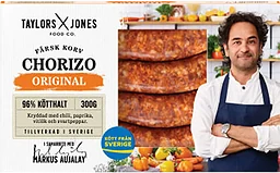 Färskkorv Chorizo Original 96% Kötthalt 300g Taylors and Jones