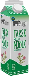 Mellanmjölk Färsk 1,5%