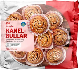 Kanelbullar Fryst 12-p 420g ICA