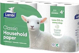 Hushållspapper Classic 4p Lambi