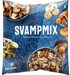 Svampmix Fryst 500g ICA